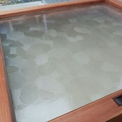 配達可!!昭和レトロ ガラス すりガラス 建具 引き戸 4枚セット アンティーク 古民家の画像