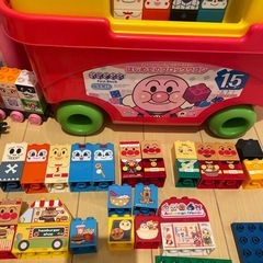 
【総額3万円】アンパンマン　ブロックセットの画像