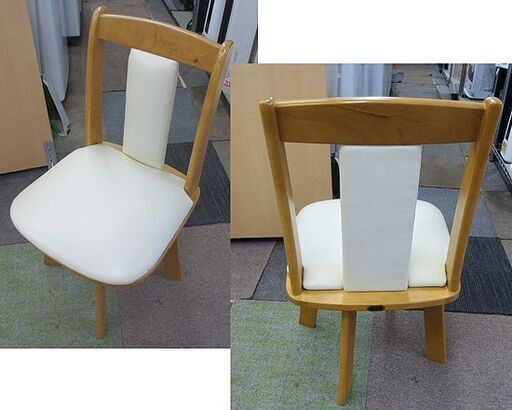 幅88×75㎝ スイートデコレーション 2人掛け ダイニングテーブルセット 高さ70㎝ 回転椅子2脚  ダイニングテーブル 札幌 北2