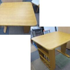 幅120×80㎝ スイートデコレーション 2人掛け ダイニングテーブルセット 高さ70㎝ 回転椅子2脚  ダイニングテーブル 札幌 北20条店の画像