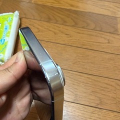 iPhone16 Pro 本体 128GB ホワイトチタニウム 約2年保証ありの画像