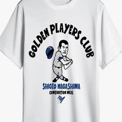 【長嶋茂雄】読売ジャイアンツ 巨人軍　レジェンドプレイヤー　選手パロディTシャツの画像