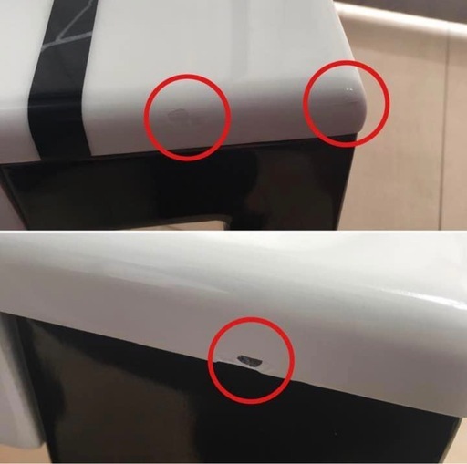 大理石風ローテーブル