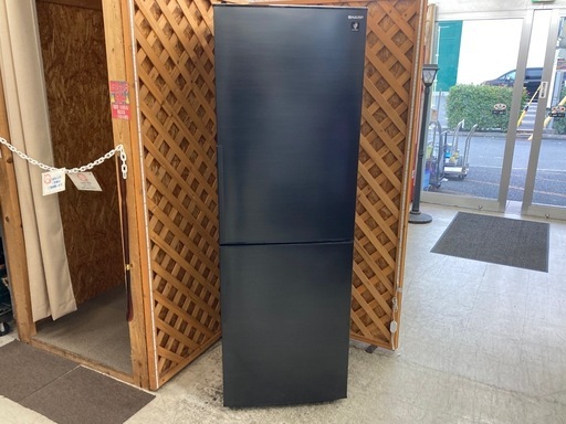 【愛品館江戸川店】保証充実 SHARP 2021年製 310L　 2ドア冷凍冷蔵庫 SJ-AK31G-B