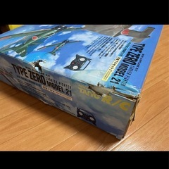 タイヨー ラジコン ゼロ戦 海軍 零式艦上戦闘機21型 ジャンク品の画像