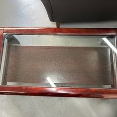 【格安‼️】ガラスローテーブルの画像