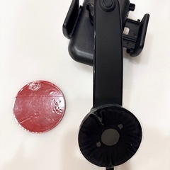 車用　車載　スマホホルダー　ブラックの画像