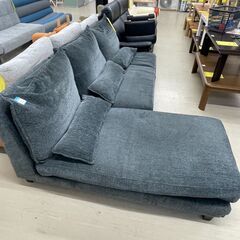 【ジャングルジャングル滋賀草津店】ジモティ来店特価‼ L字カウチソファー J-251129の画像