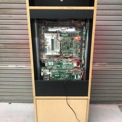 北海道旭川市直接取引限定 平和 パチンコ 実機 CRキャッツアイM9AY 1/299 球循環式 球詰まりあり 現状品 通電動作確認済 鍵あり 100Vの画像