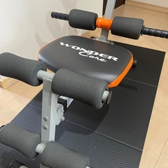 ワンダーコア WONDERCORE フィットネス 腹筋マシンの画像