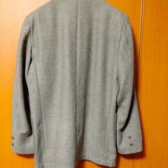 【古着】冬用ブレザー　グレー　Ｍ　中古　送料が高いので取りにこれる方限定の画像