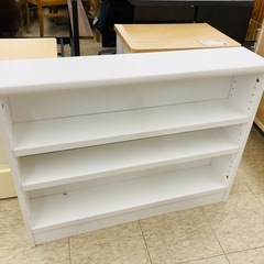 【ジモティー割引で最大15％OFF⭐️】カウンター下収納　ホワイト　