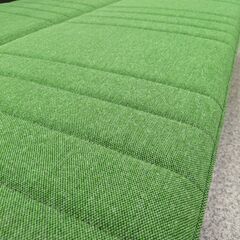 【未使用展示品】カリモク スリーピングソファ ソファーベッド 3人掛けソファ 3シーター ：グリーンの画像