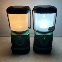 LEDランタン 2個 まとめ Lepro LE 充電式の画像