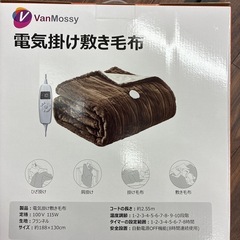 電気毛布　定価9980円の画像