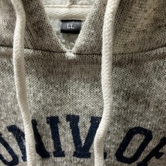 裏起毛パーカーの画像