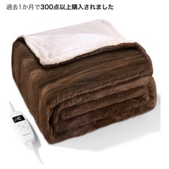 電気毛布　定価9980円の画像