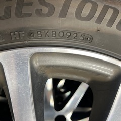 良品なノーマルタイヤとアルミのセットです！の画像