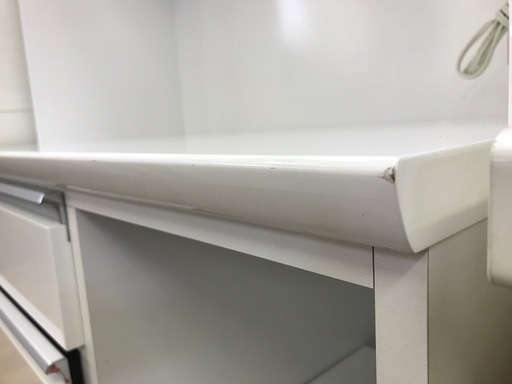 【ジャングル深井店】★システムキッチボード ホワイト 食器棚 収納家具 家具 簡易クリーニング済 堺市（中区 堺区 東区 西区 南区 