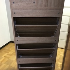 【ジャングル深井店】★シューズボックス 収納家具 家具 簡易クリーニング済 堺市（中区 堺区 東区 西区 南区 北区）和泉市 河内長野市 富田林市 松原市 狭山市 深井 【FU2873】の画像