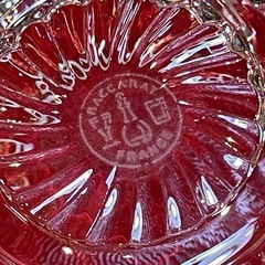 B7118 【バカラ】ボリュート アッシュトレイ 小物入れの画像