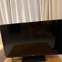 【中古テレビ】Hisense24型　リモコン・説明書付 の画像