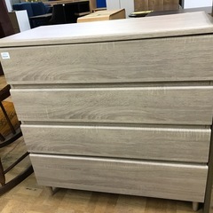 【ジャングル深井店】★4段チェスト ナチュラル 収納家具 家具 ...