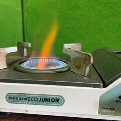 【イワタニ】5台セット！ 省スペースのジュニアサイズ カセットフー エコジュニア CB-ECO-JR ■A-1008の画像