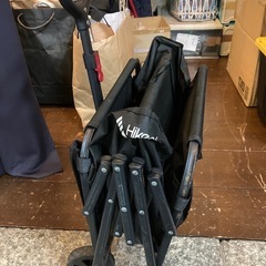 Hikenture キャリーカート 黒の画像