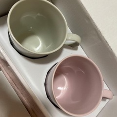 【新品未使用】ミッキーミニーペアカップの画像