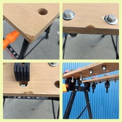 [八6437]  ワークベンチ＆バイス   作業台  の画像
