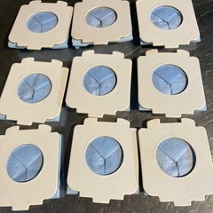 防虫・防菌効果のあるナショナル製ハンドクリーナー用紙パック、9枚！の画像