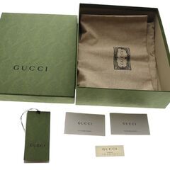 【極美品】GUCCI (グッチ)  ホースビット GG柄 ショルダーバッグ  スマホケース 1955 レディースの画像
