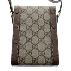 【極美品】GUCCI (グッチ)  ホースビット GG柄 ショルダーバッグ  スマホケース 1955 レディースの画像