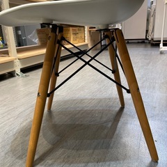 【チェア】【椅子】【白】※在庫4点★クリーニング済み【管理番号1105】野の画像