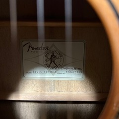 Fender Elvis Presley Kingman ケース付きの画像