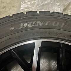 スタッドレスタイヤ　195/55/R16の画像