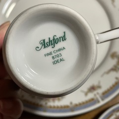 【未使用】Ashford（カップ&ソーサー&大皿）の画像