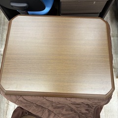 こんなのが欲しかった!! 1人用コタツ コタツ ユアサ こたつテーブル 椅子、布団付き りさいくるしょリサイクルショップの画像