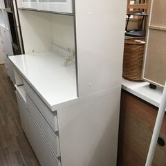 【ジモティー割あり】【ジャングル守口店】食器棚　パモウナの画像