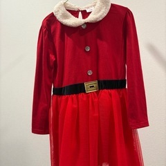 サンタクロースコスチューム　130.100サイズの画像