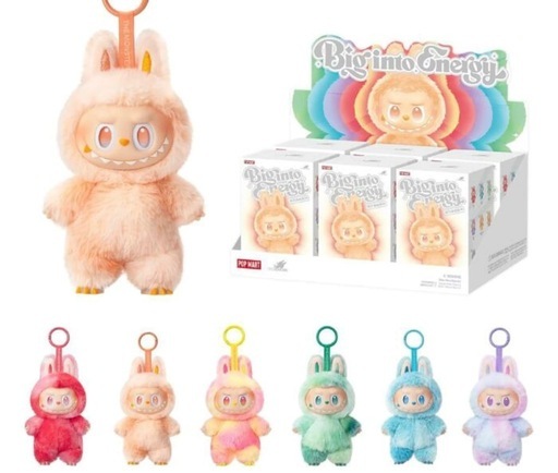 ラブブ　THE MONSTERS Big into Energyシリーズぬいぐるみペンダント　アソートボックス