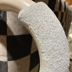 折り畳みベッド チェック柄 スプリング無し リクライニング★S3374Aの画像