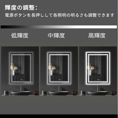 LED  
壁掛け　ミラーの画像