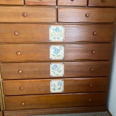 冷蔵庫やタンス、食器棚無料の画像