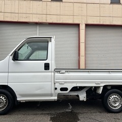 HONDA アクティ トラック 5速 MT エアコン パワステ　ラジオ　作業灯　ミッドシップ  軽トラ 記録簿あり　宮崎の画像
