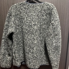 ユニクロ　Mサイズ　ボア　フリース　リラックス　カーディガン　の画像