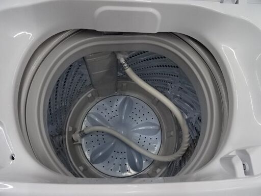 【恵庭】ハイセンス　5.5Kg　ステンレス槽全自動洗濯機　HW-K55E　24年製　美品！