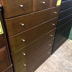 ジャングル×2和泉大型良品館 6段チェスト ブラウン【R-159】