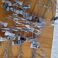 ニトリ　4連　ボトムスハンガー　パンツ　スカート掛け　10本セットの画像